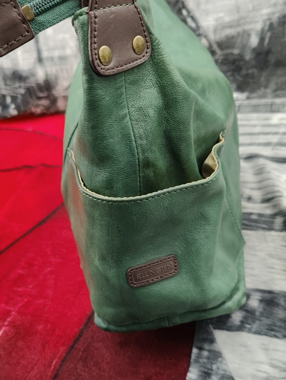 Ellington Green And Brown Hobo - Picture 6 of 13